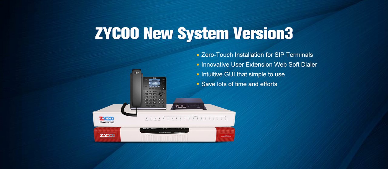 ZyCoo VOIP IP PBX system