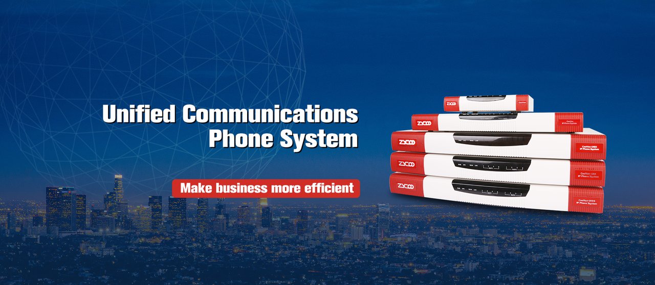 Comunicações VOIP IP mais eficientes com ZyCoo